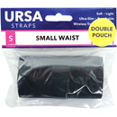 URSA STRAPS WAIST STRAP Small, 81cm, double big pouch, black