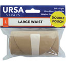 URSA STRAPS WAIST STRAP Large, 120cm, double big pouch, beige