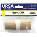 URSA STRAPS THIGH STRAP Vertical pouch, 63 x 10cm, non-slip, beige