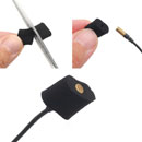 URSA MINI FOAMIE PRO MICROPHONE MOUNTS Soft foam, 22 x 14 x 7mm, black (pack of 12)