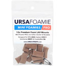 URSA MINI FOAMIE PRO MICROPHONE MOUNTS Soft foam, 22 x 14 x 7mm, caramel (pack of 12)