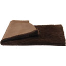 URSA FURTANGLES MICROPHONE COVER Long fur, 60 x 15cm piece, brown