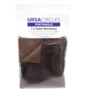 URSA FURTANGLES MICROPHONE COVER Long fur, 60 x 15cm piece, brown