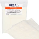 URSA FURTANGLES MICROPHONE COVER Long fur, 60 x 15cm piece, white