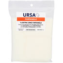 URSA FURTANGLES MICROPHONE COVER Long fur, 60 x 15cm piece, white