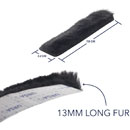URSA FURRY STRIPS MICROPHONE COVER Black (pack of 9)