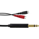 SENNHEISER SPARE CABLE 37974BSF For HD480 headphones, dual sided, wired split-feed, B-gauge plug, 3m