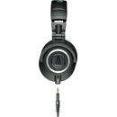 AUDIO-TECHNICA ATH-M50X HEADPHONES Closed, 38 ohms, 3.5mm jack, 6.35mm adapter, straight + coiled
