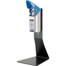 K&M 80360 TABLE STAND For disinfectant dispensers, 465mm height, black