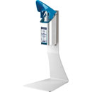 K&M 80360 TABLE STAND For disinfectant dispensers, 465mm height, white