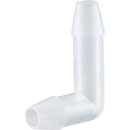 VOICE TECHNOLOGIES RIGHT ANGLE JOINT For elbow acoustic tubes, transparent