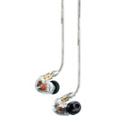 SHURE SE425 EARPHONES In-ear, dual high-definition drivers, detachable cable, clear