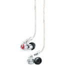 SHURE SE846 EARPHONES In-ear, quad high-definition drivers, detachable cable, clear