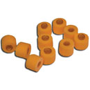 SHURE EAORF2-100S FOAM TIPS For SCL2/E2C, orange, small (pack of 100)