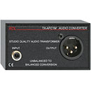 RDL TX-AFC1M AUDIO CONVERTER Unbalanced to balanced, RCA (phono) to XLR3M