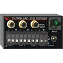 RDL TX-TPR3A FORMAT-A RECEIVER Active, three pair, 3x RCA (phono), 3x balanced line outputs