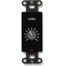 RDL DB-RLC10K REMOTE Level controller, 0 to 10kOhm, rotary controller, black