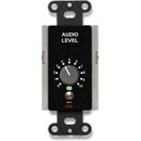 RDL DB-RLC10KM REMOTE Level controller, 0 to 10kOhm, rotary controller, with mute, black