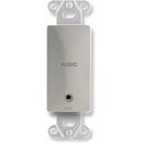 RDL DS-MJPT AUDIO INTERFACE Bi-directional, 3.5mm jack in, 3.5mm jack out, stainless steel