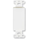 RDL DB-BLANK COVER PLATE No cut out, black