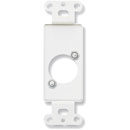 RDL DS-D1 PLATE Single, bottom hole position, stainless steel