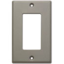 RDL CP-1G COVER PLATE Single, for SMB-1/DC-1/WB-1U, grey