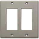 RDL CP-2G COVER PLATE Double, for SMB-2/DC-2/WB-2U, grey
