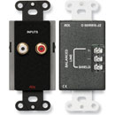RDL DB-J2 AUDIO INTERFACE Input, dual RCA in, line level, black