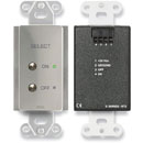 RDL DS-RT2 REMOTE Switch, on/off buttons, stainless steel