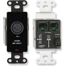 RDL DB-TPS1A AUDIO SENDER Active single-pair, 3-pin XLR in, phantom power, Format-A, black