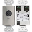 RDL DS-TPSML1A AUDIO SENDER Active single-pair, 3-pin XLR mic/line in, Format-A, stainless steel