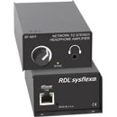 RDL SF-NH1 DANTE INTERFACE Output, 1x stereo headphone output, 3.5mm jack, volume control