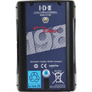 IDX ENDURA DUO-C198 BATTERY, V-mount style, Li-ion, 14.4V, 13.2Ah, rechargeable