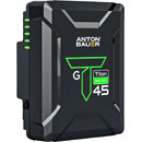ANTON BAUER TITON MICRO 45 BATTERY Gold-Mount, P-Tap output/charging, USB-A port, 47Wh