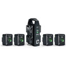 ANTON BAUER TITON MICRO BATTERY KIT With 4x Titon Micro 150GM and 1x GM4
