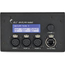 ELC LIGHTING DMXLAN NODE3 SM DMX NODE 3x DMX ports, 2x Ethernet ports, 5-pin XLR, surface mount