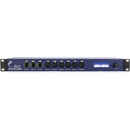 ELC LIGHTING DMXLAN NODE6X FI DMX NODE 6x DMX ports, 3x Ethernet ports, 5-pin XLR, isolated