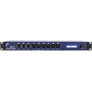 ELC LIGHTING DMXLAN NODE6X POE DMX NODE 6x DMX ports, 3x Ethernet ports, 5-pin XLR, PoE