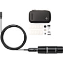 SHURE TWINPLEX TL48 MICROPHONE Subminiature, omni, with accessory pack, XLR connector, black