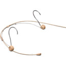 SHURE TWINPLEX TH53 MICROPHONE Subminiature headset, omni, condenser, MicroDot, tan