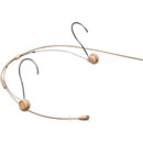 SHURE TWINPLEX TH53 MICROPHONE Subminiature headset, omni, condenser, TA4F, tan
