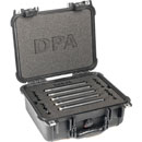 DPA 5006-11A MICROPHONE KIT Surround, 3x 4006A, 2x 2011A, with Peli case