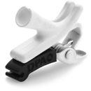 DPA SCM0017-W MICROPHONE MOUNT Single clip, for 4060 series lav, curved, white