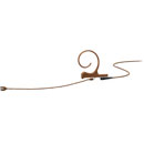 DPA 4166 CORE MICROPHONE Earset, slim, omni, single-ear, 110mm boom, brown, MicroDot