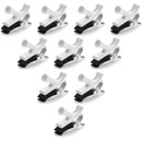 DPA SCM0017-WX MICROPHONE MOUNT Single clip, for 4060 series lav, curved, white (pack of 10)