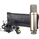 RODE NT1-A MICROPHONE Condenser, cardioid, 1-inch capsule, internal shockmount, matched pair