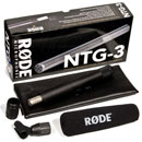 RODE NTG3 MICROPHONE Condenser, shotgun, RF bias, nickel
