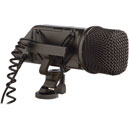 RODE STEREO VIDEOMIC MICROPHONE Condenser, paired cardioid, X/Y, on-camera, shock mount