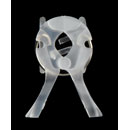 DPA AIR1 WINDSCREEN Fur, large, black (pack of 2)