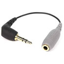 RODE SC3 CABLE Adaptor, for SmartLav, 3.5mm TRS jack plug, 3.5mm TRRS jack socket, 110mm